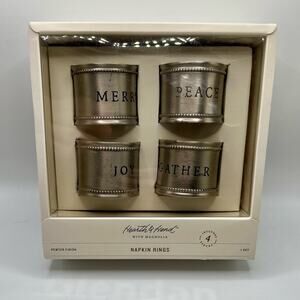 NWT 2018 Hearth & Hand with Magnolia napkin rings